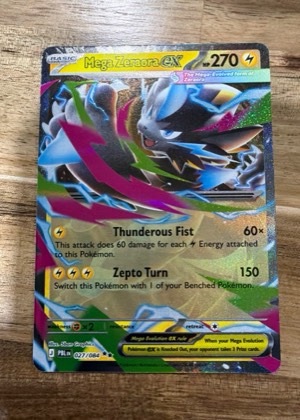 Mega Zeraora ex graded 9