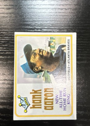 Hank Aaron, graded 6.5