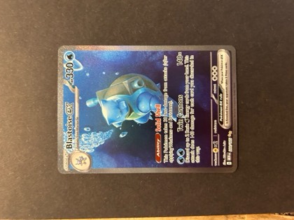 Blastoise ex, graded 9.0