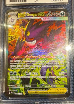 Mega Gengar ex graded 8