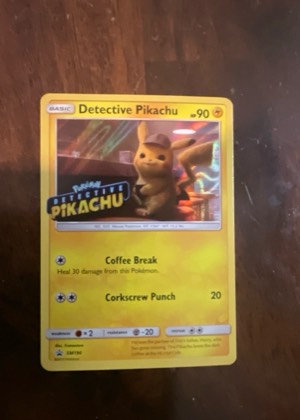 Detective Pikachu - SM190, graded 8.5