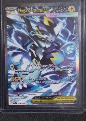 Mega Zeraora ex, graded 9.5