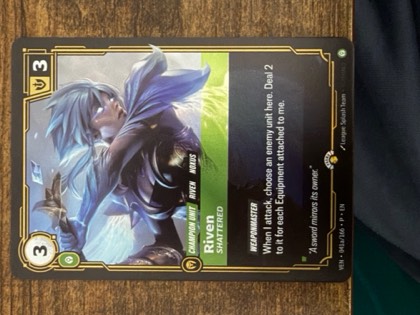 Riven, graded 9.5