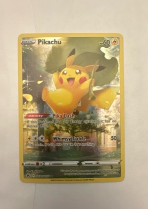 Pikachu, graded 9.5