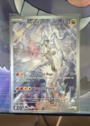 N's Reshiram, graded 9.0