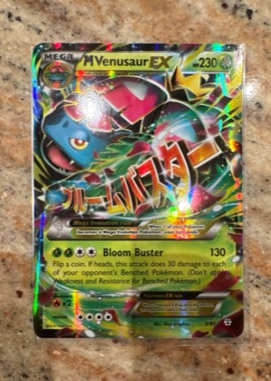 M Venusaur EX, graded 9.5