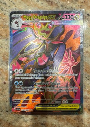 Mega Dragalge ex, graded 9.0