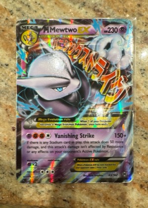 M Mewtwo EX, graded 9.0