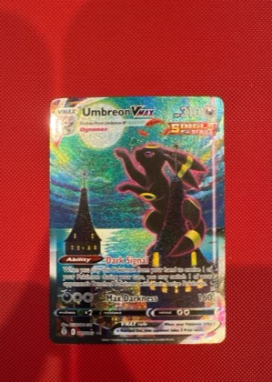 Umbreon VMAX (Alternate Art Secret), graded 9.0