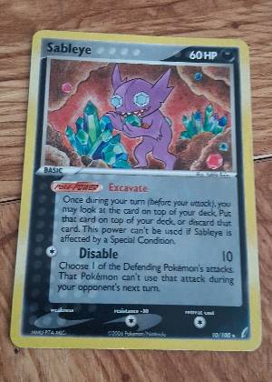 Sableye, graded 9.0