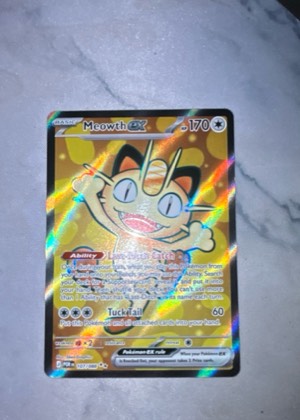 Meowth ex, graded 9.0