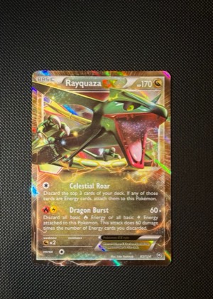 Rayquaza EX graded 9