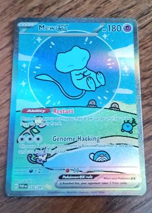 Mew ex, graded 4.5