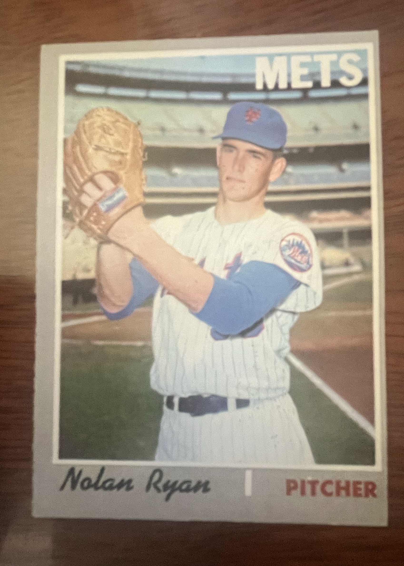 1970 Topps Nolan Ryan, a Near Mint 7 ZeroPop community scan