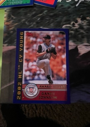 Randy Johnson, graded 8.5