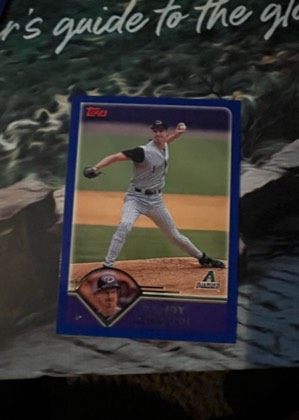 Randy Johnson, graded 8.5