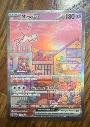 Mew ex - 053 graded 9