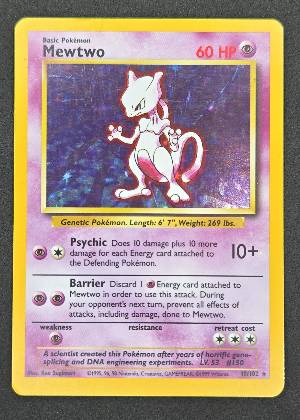 Mewtwo graded 8.5
