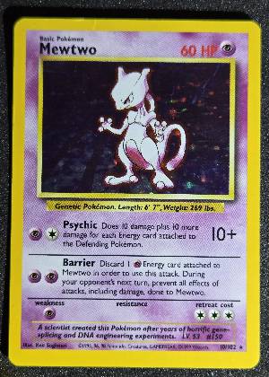 Mewtwo graded 9