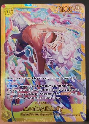 Monkey.D.Luffy, graded 9.0