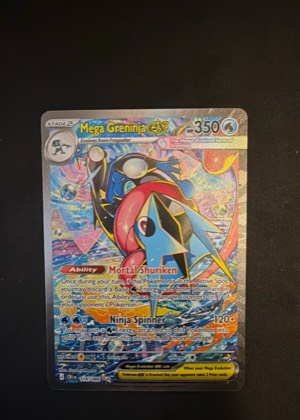 Mega Greninja ex, graded 9.5