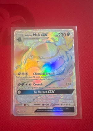 Alolan Muk GX (Secret), graded 9.0