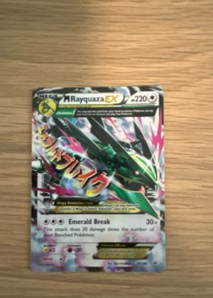 M Rayquaza EX, graded 8.0