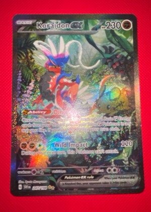 Koraidon ex, graded 9.0