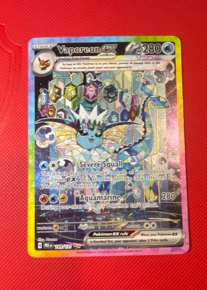 Vaporeon ex, graded 9.5