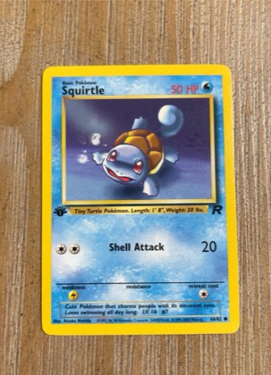 Squirtle, graded 7.5