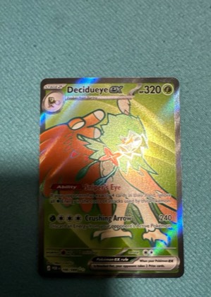 Decidueye ex graded 9
