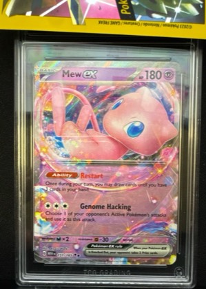 Mew ex, graded 9.0