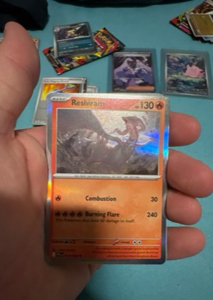 Reshiram, graded 8.0