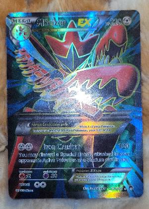 M Scizor EX (Full Art), graded 8.5