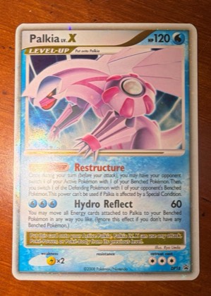 Palkia LV.X, graded 9.0
