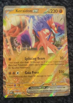 Koraidon ex, graded 9.0