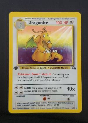 Dragonite, graded 9.0