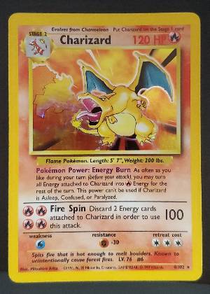 Charizard, graded 9.0