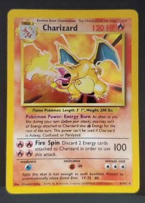 Charizard graded 9