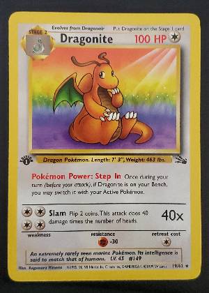Dragonite, graded 9.0