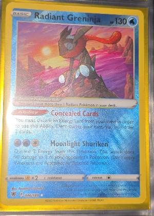 Radiant Greninja, graded 9.0