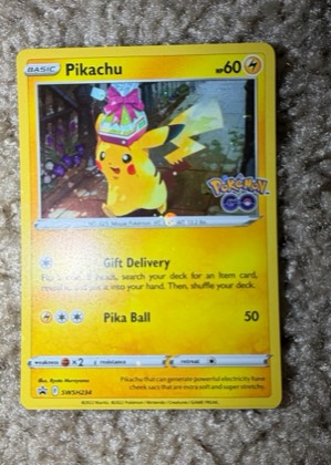 Pikachu - SWSH234, graded 9.0