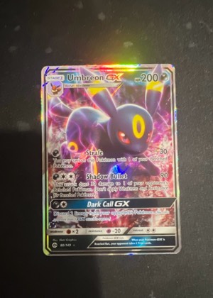 Umbreon GX graded 6 & below
