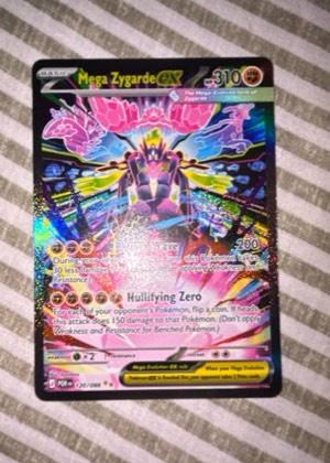 Mega Zygarde ex graded 8.5