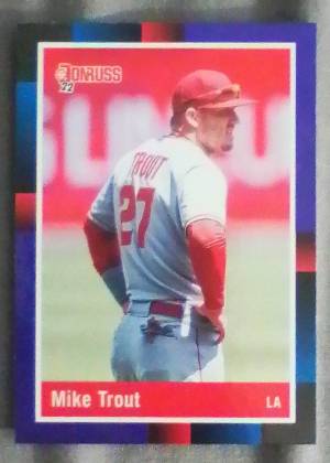 Mike Trout, graded 8.0