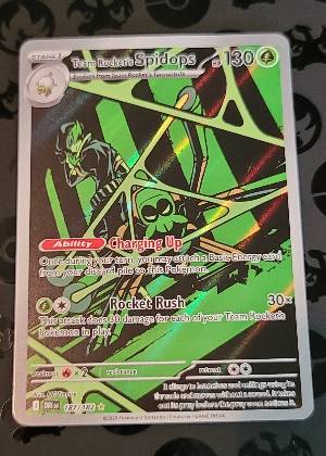 Team Rocket's Spidops, graded 9.0