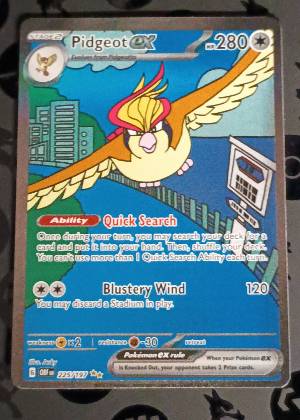 Pidgeot ex - 225/197 graded 8