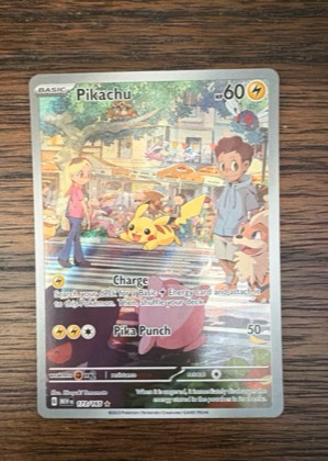 Pikachu, graded 9.0