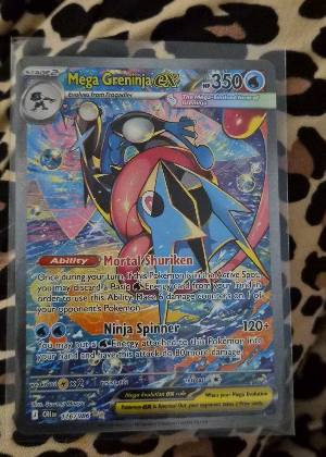 Mega Greninja ex, graded 9.0