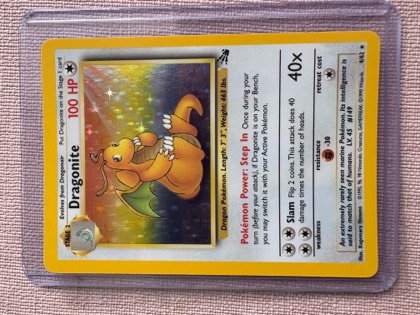 Dragonite (4), graded 8.5